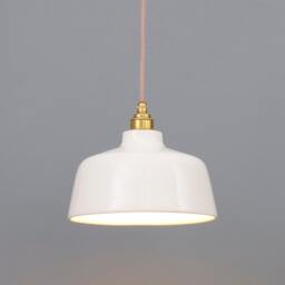 Belle Pendant Light - White Ceramic - thumbnail 1