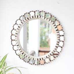 "Peruvian Mirrors ""Harmonious Silver Plus 45 cm" - thumbnail 2
