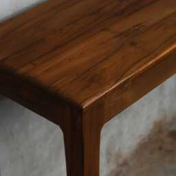 Handmade Entryway Console Table, Reclaimed Wood Narrow For Entry Decor - thumbnail 4