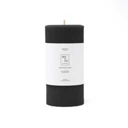 Beeswax Pillar Candles Pure Candles, Black Spring Decor, Easter Table Natural Handmade in Usa - thumbnail 4