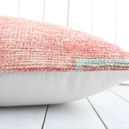 Vintage Turkish Kilim Pillow Cover 20x20 Inch, Handmade Throw - thumbnail 4