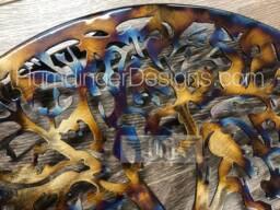 Tree Of Life Metal Wall Art - 28 Inch Diameter Stand-Offs Included Easy Install