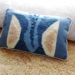 "Couch Pillow-""Cool Blue" - thumbnail 3