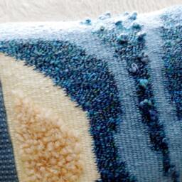 "Couch Pillow-""Cool Blue" - thumbnail 4