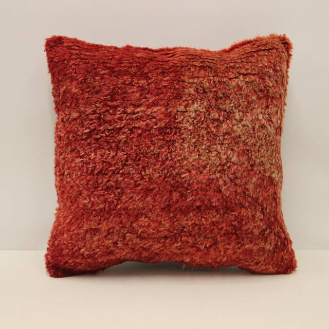 Rug Pillow Cover, 16x16 in 40x40 cm, Throw Pillows Decorative Boho, Interior Design Home Decor, Ethnic Pillowcover Rug Cushion 4Kf-650 - image 1
