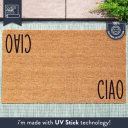 Ciao Doormat - Funny Custom Mat Welcome New Home Gift Housewarming - thumbnail 1
