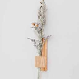 Hirondelle With Flowers. Stem Vase. Handmade in France - thumbnail 3