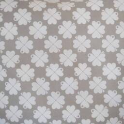 Floral Print Cotton Pillowcase, Four-Leaf Clover Design - thumbnail 3