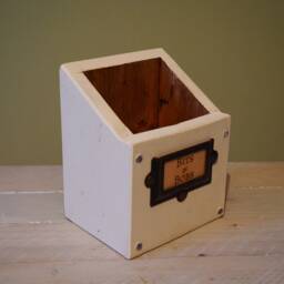 Remote Controll Holder Tv Tidy Wooden Bits & Bobbs Storge - thumbnail 3