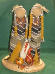 "Native American Sculptor ""We Are Thankful" - thumbnail 1