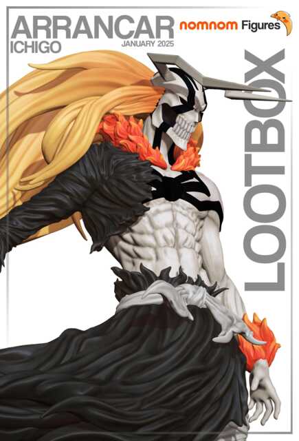 Hollow Ichigo 3D Printed Figure 110 Scale - image 1