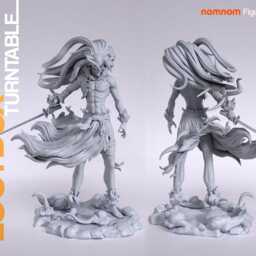 Hollow Ichigo 3D Printed Figure 110 Scale - thumbnail 3