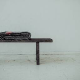 Handmade Wool Throw Blanket, Latvian Nordic Design - thumbnail 3