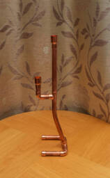 Hand Made Candle Stick Holder - thumbnail 1