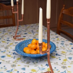 Hand Made Candle Stick Holder - thumbnail 2