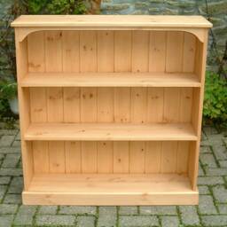 Pine Bookcase - Shelving in Traditional Country Style - thumbnail 2