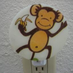 Monkey Nightlight 3 Ideal For Entrance, Hallway, Bedroom, Bathroom - thumbnail 4