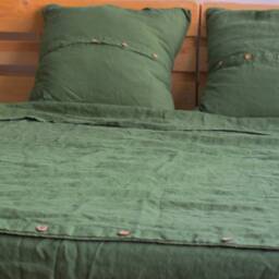 Linen Duvet Cover Quilt Linen Bedding Duvet Cover Queen King Queen Full Twin Tour Baby - thumbnail 4