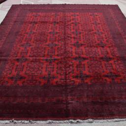 13.0 X 10.0 Ft, Beautiful Handmade Afghan Turkoman Oriental Rug 10X13 Turkmen Khal Mohammadi Area Carpet, Large Rug - thumbnail 2