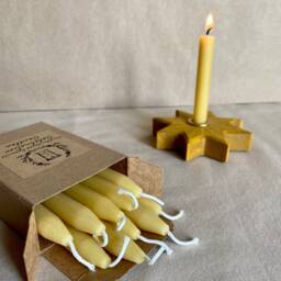 Beeswax Celebration Candles - Sustainably Harvested, Fits Grimm's Rings - thumbnail 4