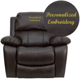 Custom Designed Adult Recliner With Your Personalized Name - thumbnail 1