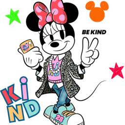 Children's Characters Room Decorations Removable Repositionable Wall Stickers Decal Home Decor Art 04 - thumbnail 2