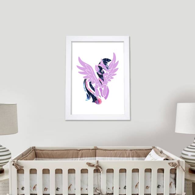 My Little Pony Print - Twilight Sparkle Kids Wall Art Decor