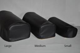 Black Pair Faux Leather Classic Style Antimacassar Sofa Chair Arm Cap Protectors