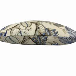 Scalamandre Pondicherry Delft Cushion Cover Pillow Double Sided - thumbnail 3
