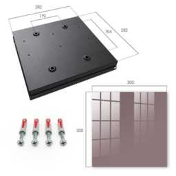 Ash Brown Key Cabinet For Home, Pink Industrial Box, Minimalist Backgrounds & Patterns - thumbnail 4