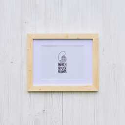 A3 Picture Frame - Natural Handmade Free Standing Modern Photo Wooden With Mount Option - thumbnail 3