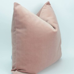 Dusty Pink Velvet Pillow // Cushion Cover - thumbnail 3