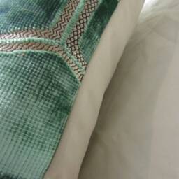 Designers Guild Fabric Manipur Pale Jade Cushion Cover/Pillow Cover - thumbnail 4