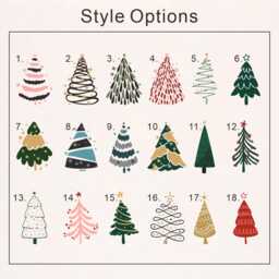 Personalized Christmas Tree Decor, Family Bauble, Ornament 2024, Hanging Xmas Gift - thumbnail 3