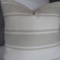 Farm Fresh Stripe.naturals.pillow Cover.slipcover.toss Pillows.farmhouse Decor.home Decor Pillows - thumbnail 2