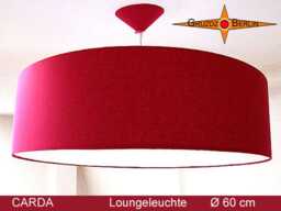 Bordeaux Red Pendant Lamp Carda Hanging With Diffuser