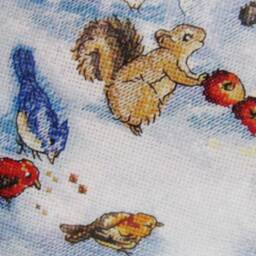 Personalised Christmas Stocking With Snowman Cross Stitch Finished Decor Family Stockings Custom Cross - thumbnail 3