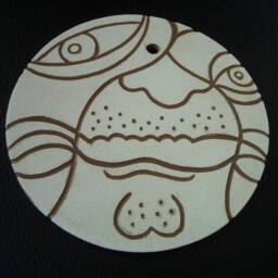 Grandpa - Picasso Style Wall Art Ceramic Decor - thumbnail 2