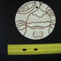 Grandpa - Picasso Style Wall Art Ceramic Decor - thumbnail 4