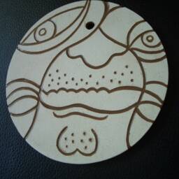 Grandpa - Picasso Style Wall Art Ceramic Decor - thumbnail 3