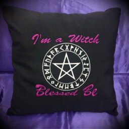 Magic Pillows - Glow in The Dark Paganism Pagan Symbolism Wicca Wizardry - thumbnail 1