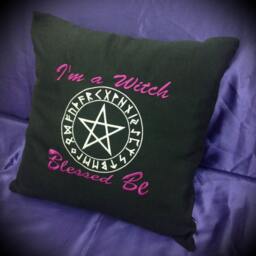 Magic Pillows - Glow in The Dark Paganism Pagan Symbolism Wicca Wizardry - thumbnail 3