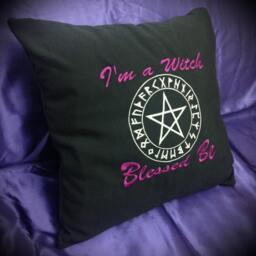 Magic Pillows - Glow in The Dark Paganism Pagan Symbolism Wicca Wizardry - thumbnail 2