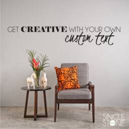 Custom Wall Decal Quote Personalized Home Decor - thumbnail 4