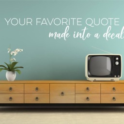 Custom Wall Decal Quote Personalized Home Decor - thumbnail 3
