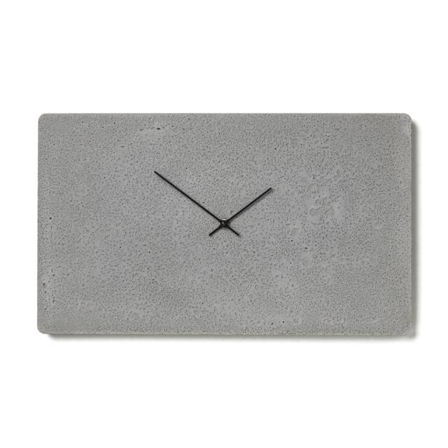 "Concrete Wall Clock 19, 3"" X 11, 4" - image 1