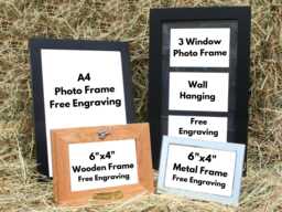 "Martial Arts Personalised Wood Or Metal Picture Frame - 4""x6" - thumbnail 1