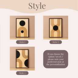 Wooden Wall Art For Aesthetic Celestial Boho Home Decor Y61 - thumbnail 3