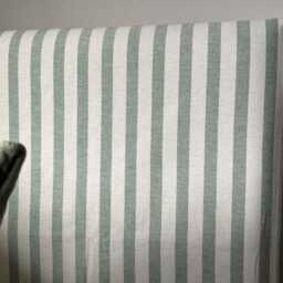 Bespoke Headboard Cover - Candy Stripe Green - thumbnail 2