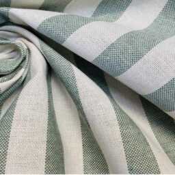Bespoke Headboard Cover - Candy Stripe Green - thumbnail 3
